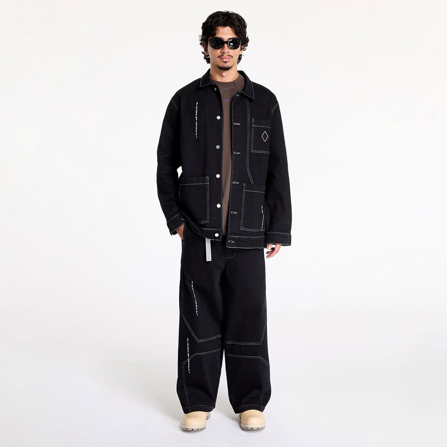 Jeans A-COLD-WALL* Format Jean Black Onyx Sort | ACWMJS042 Black, 0