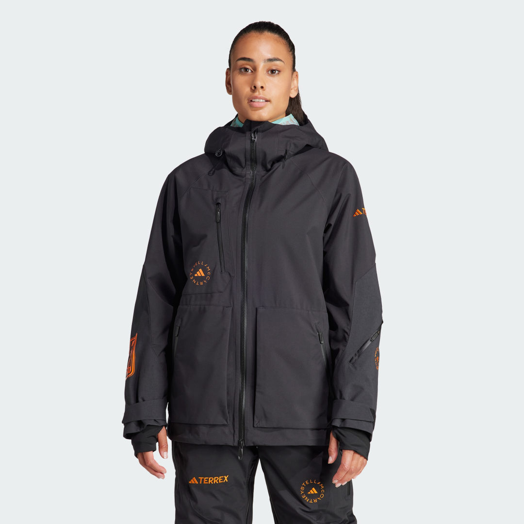 Jakke adidas Performance by Stella McCartney adidas by Stella McCartney x Terrex TrueNature Two-Layer Insulated Grå | IP1362, 1