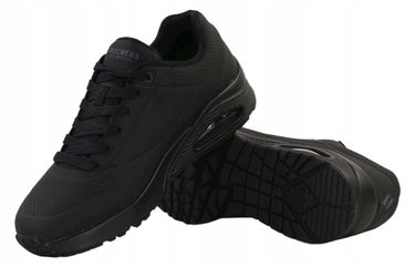 Sneakers og sko Skechers Uno Sort | 52458-BBK, 3