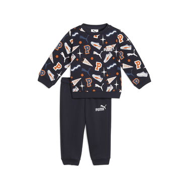 Træningsdragt Puma Minicats Sweatshirt and Pants Set Mørkeblå | 689731_16, 0