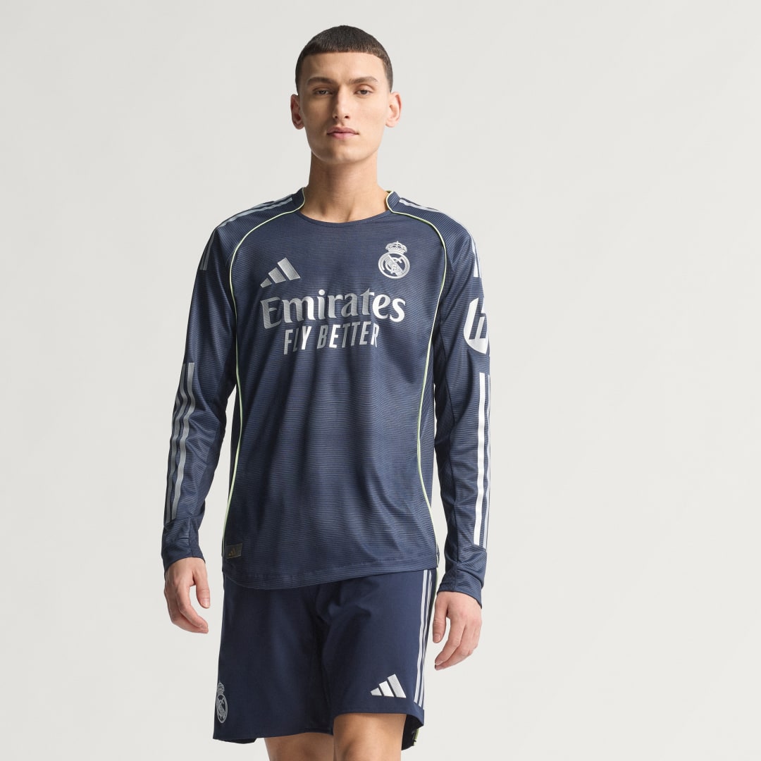 Jersey adidas Performance Real Madrid 25/26 Away Long Sleeve Jersey Mørkeblå | JP3956, 0