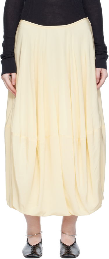 Nederdel LEMAIRE Balloon Maxi Skirt Gul | SK1053 LF1446, 0
