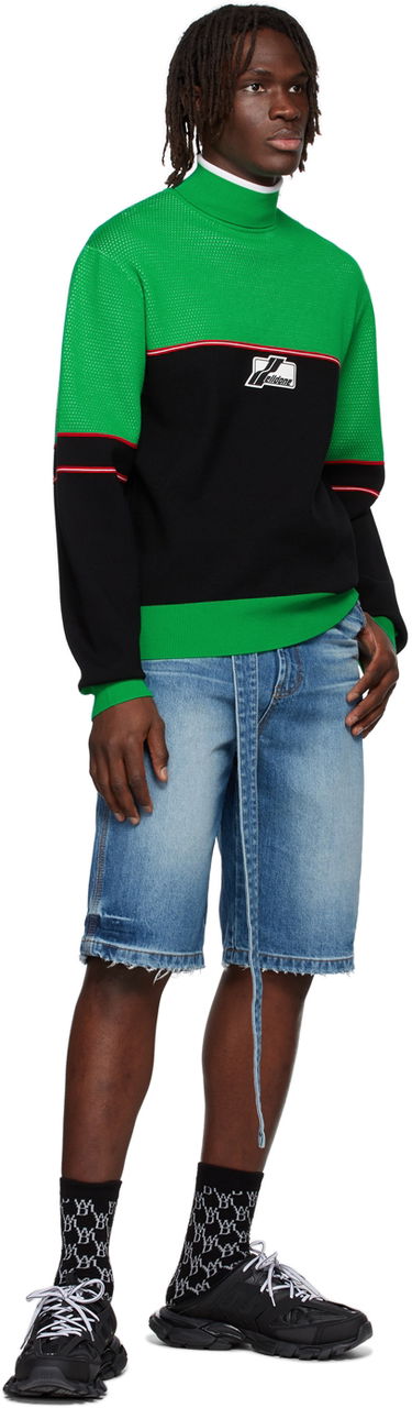Sweater We11done We11done Knit Turtleneck Sweater Grøn | WD-KT1-22-617-U-GR, 3