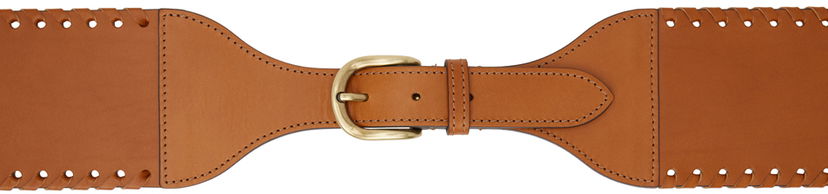Bælter ISABEL MARANT Isabel Marant Woma Leather Belt Orange | 23PCE021CFA-A1B48A