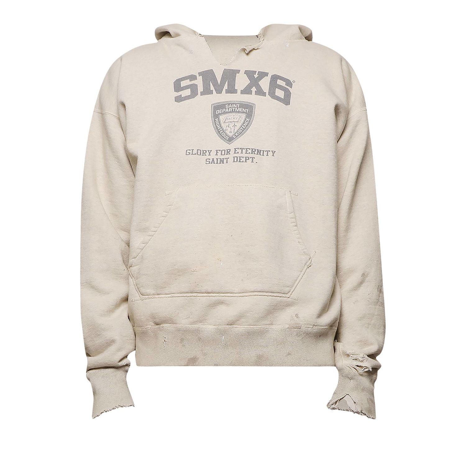 Sweatshirt Saint Michael x Shermer Academy Hoodie Beige | SM A22 0000 059, 1