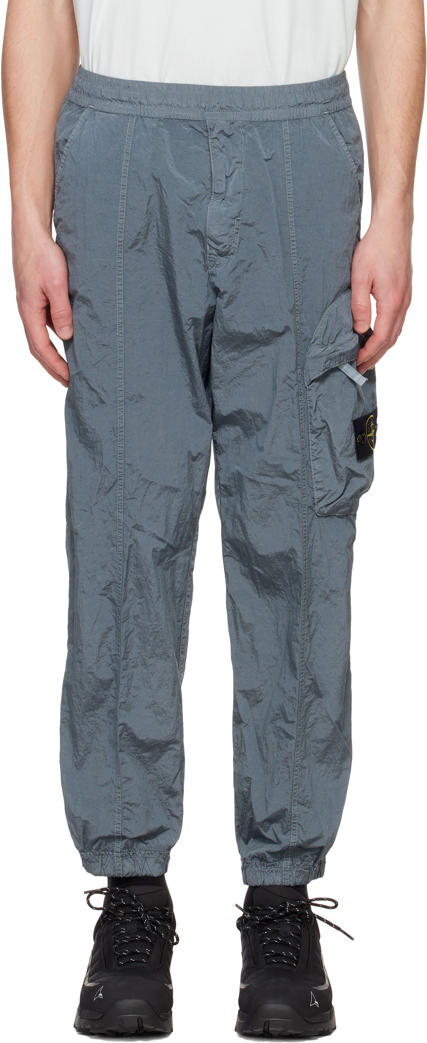 Cargo bukser Stone Island Stone Island Regenerated Nylon Metal ECONYL Cargo Pants Grå | K1S15 3100006 S0019, 0