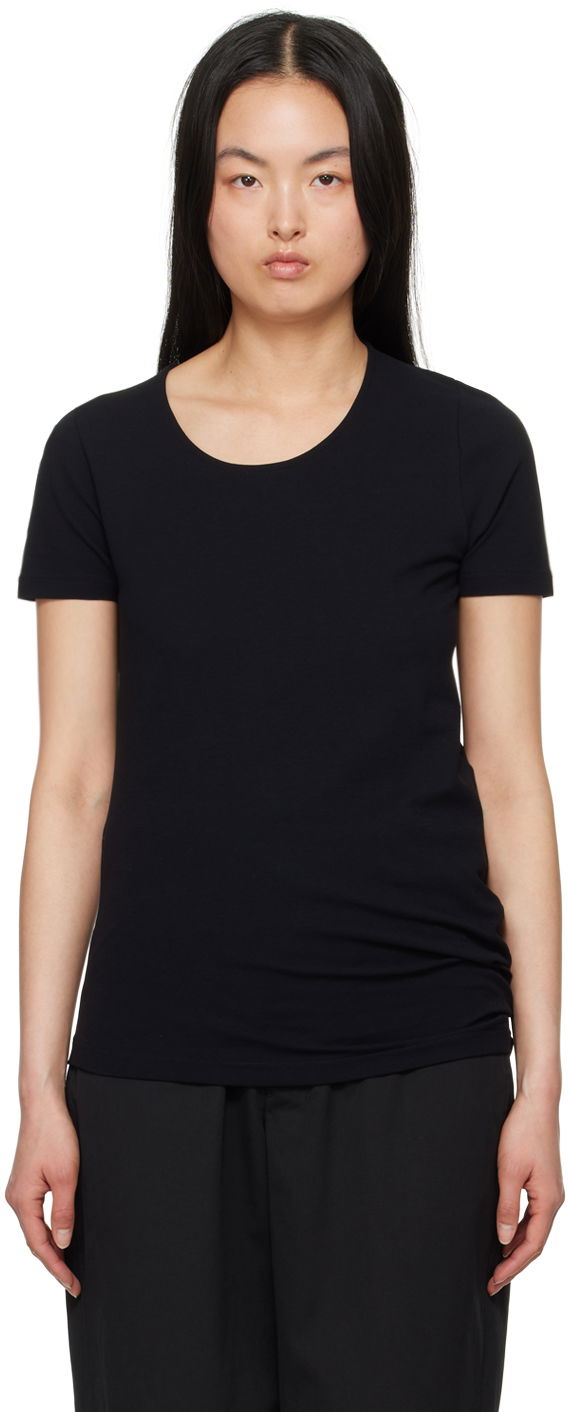 T-shirt LEMAIRE Twisted T-Shirt Sort | TO1177 LJ1019