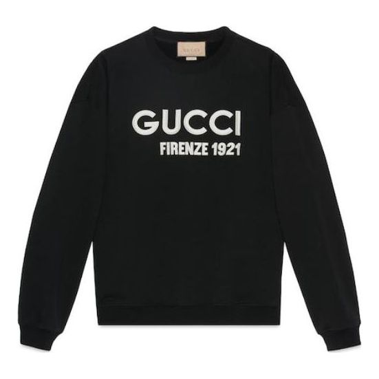 Sweatshirt Gucci Gucci Cotton Sweatshirt with Embroidery Sort | 756354-XJF0S-1043