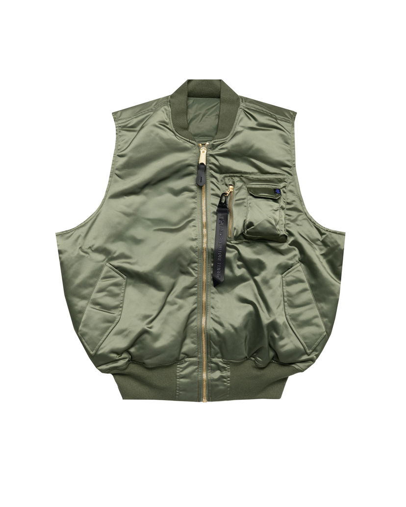 Vest Alpha Industries Alpha Industries MA-1 Base Vest Grøn | 758102-01