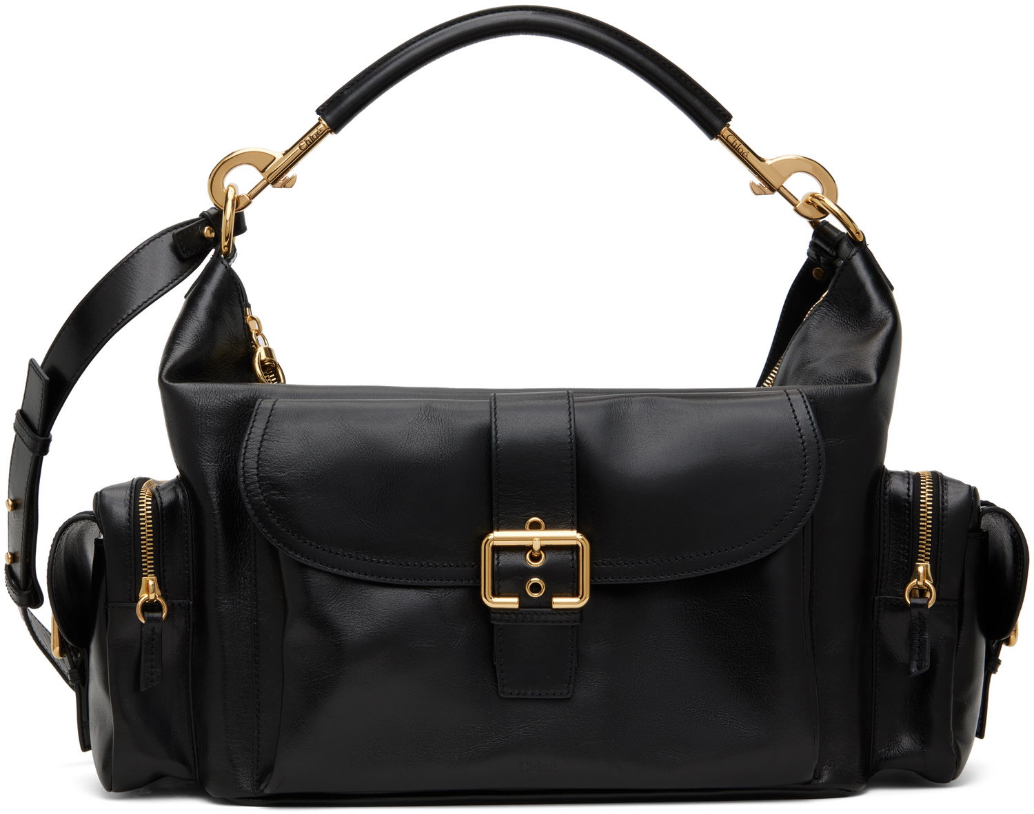 Håndtaske CHLOÉ Chloé Large Camera Bag Sort | CHC24AS532N83, 0