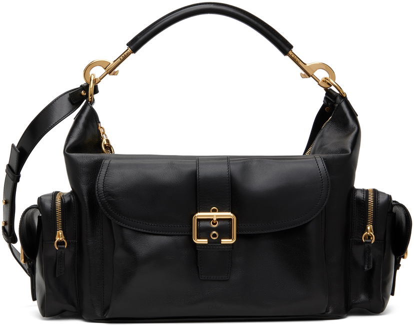 Håndtaske CHLOÉ Chloé Large Camera Bag Sort | CHC24AS532N83