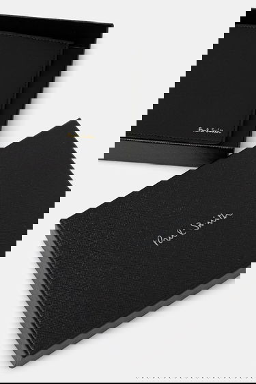 Tegnebog Paul Smith Paul Smith Leather Wallet with Multi-Stripe Trim Sort | M1A.4832.CMULTI, 4