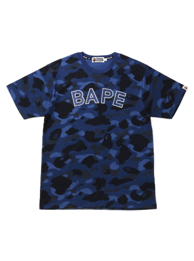 T-shirt BAPE Color Camo Tee Mørkeblå | 1I80-109-003