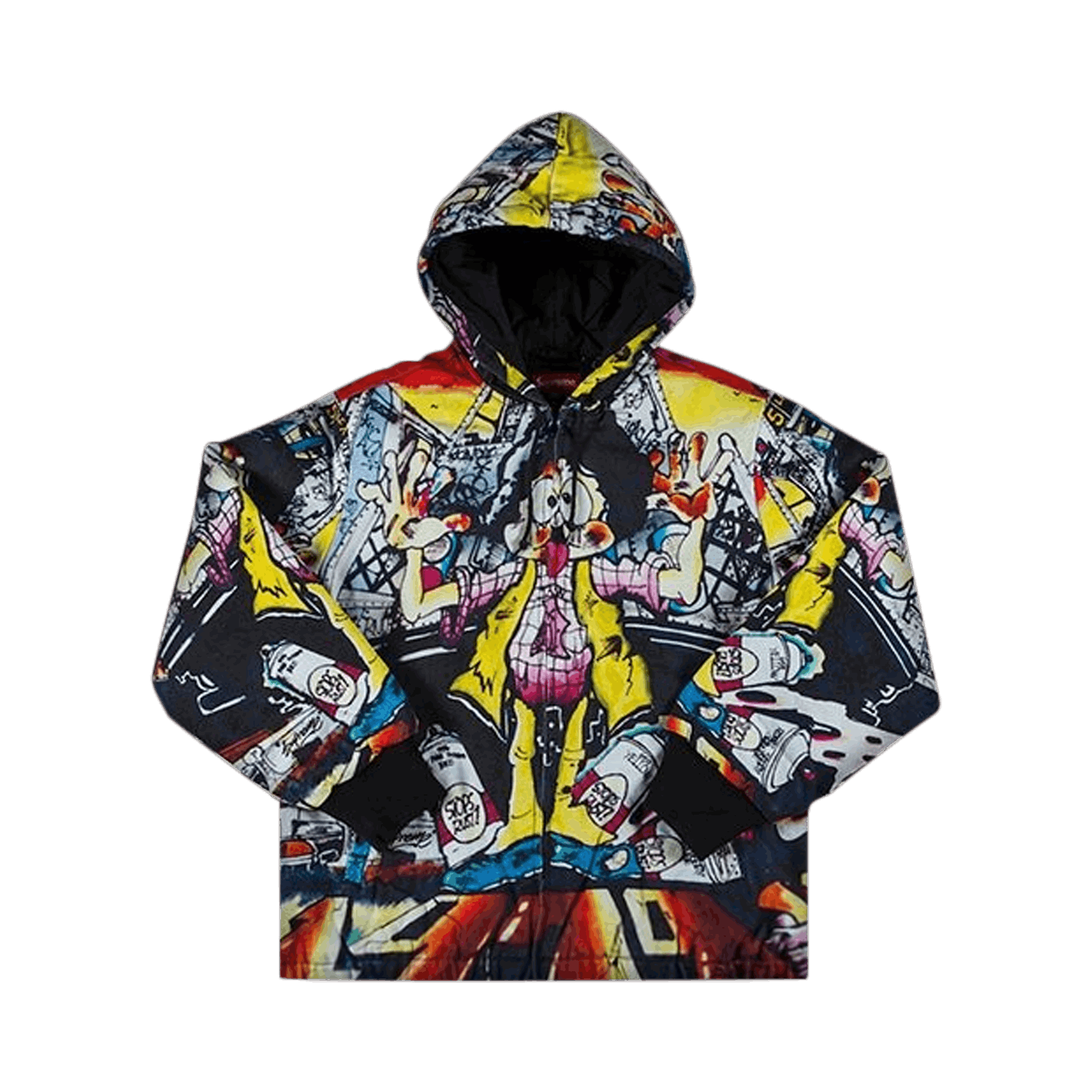 Jakke Supreme The Yard Hooded Work Jacket Flerfarvet | SS18J48 MULTI, 0