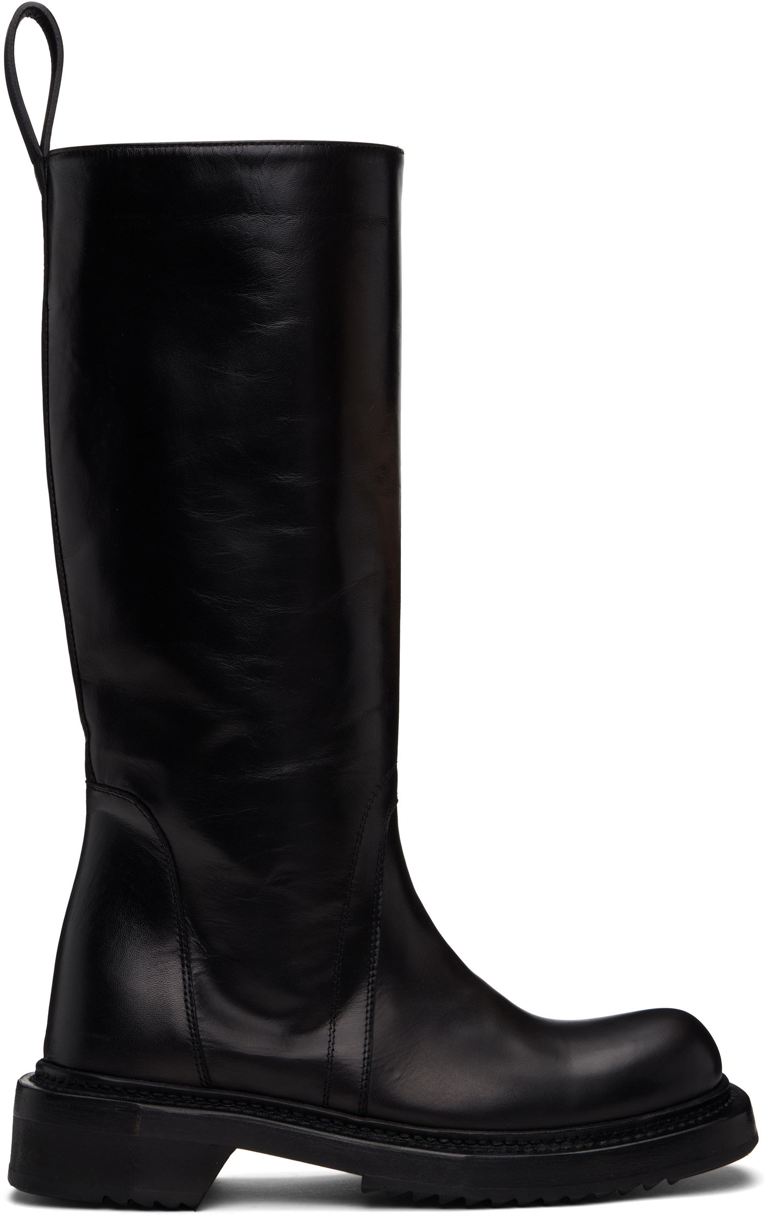 Tøj Rick Owens Rick Owens Hollywood Cyclops Tall Boots Sort | RP01E7837 LGT, 0