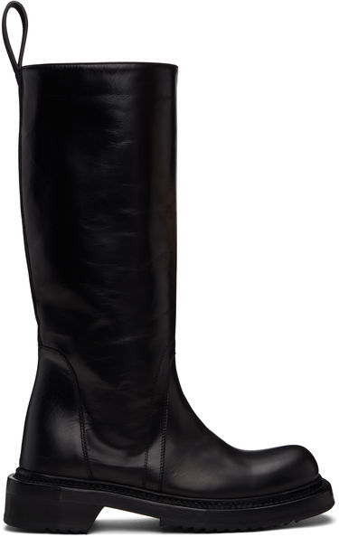 Tøj Rick Owens Rick Owens Hollywood Cyclops Tall Boots Sort | RP01E7837 LGT, 0