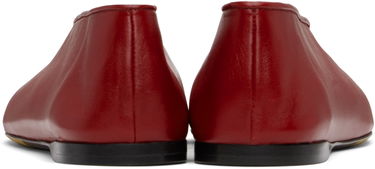 Kjole Moschino Moschino Duck Nappa Ballerina Flats Rød | MA11010C1M MA0 500, 1