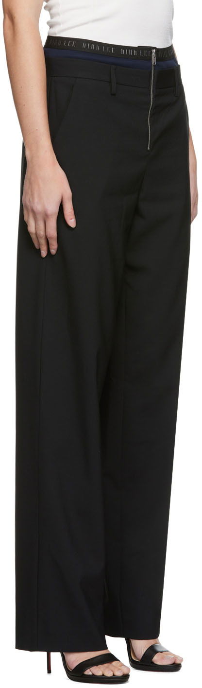 Bukser Dion Lee Dion Lee Layered Trousers Sort | C2052R22, 1