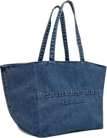 Mulepose Alexander Wang Alexander Wang Punch Denim Tote Sort | 20125T30T, 4