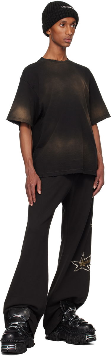 T-shirt We11done We11done Standard Logo Washed T-Shirt Sort | WD-TT3-24-726-U-BK, 3