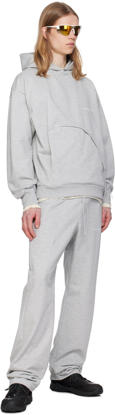 Sweatshirt Post Archive Faction (PAF) Post Archive Faction (PAF) 8.0 Center Hoodie Grå | 8.0 THC-G, 3
