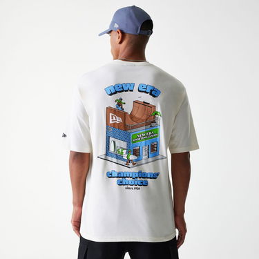 T-shirt New Era New Era Store Graphic T-Shirt Hvid | 60684400, 7