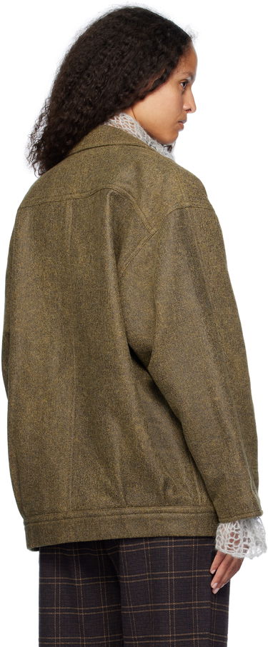 Jakke R13 R13 Double-Breasted Jacket Grøn | R13WR333 R429A, 2