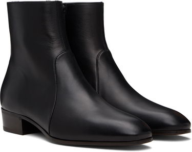 Sneakers og sko Valentino Valentino Garavani Pat Ankle Boots Sort | 7Y2S0K02DQX, 3