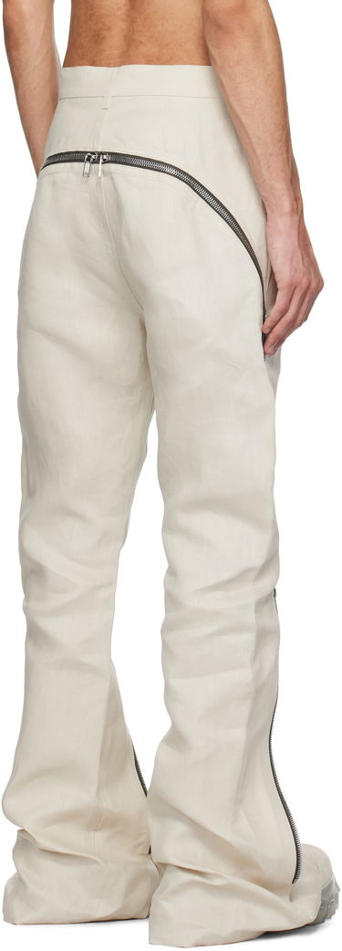 Jeans Rick Owens Rick Owens Hollywood Bolan Banana Jeans Hvid | RU01E5343 TWL, 2