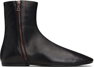 Sneakers og sko Dries Van Noten Dries Van Noten Leather Sock Boots Sort | 252-021709-112, 0