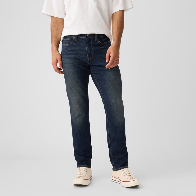 Jeans GAP Denim Pants Slim Dark Wash Mørkeblå | 728688-00