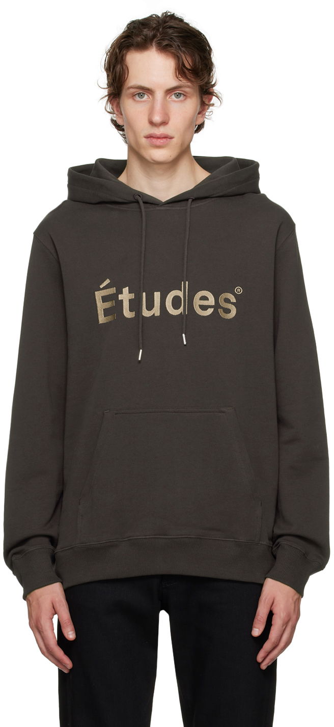 Sweatshirt Études Klein Hoodie Grå | H23MM255A01570
