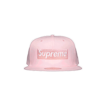 Kasket Supreme New Era Champions Box Logo Hat Lyserød | SS21H30 PINK, 0