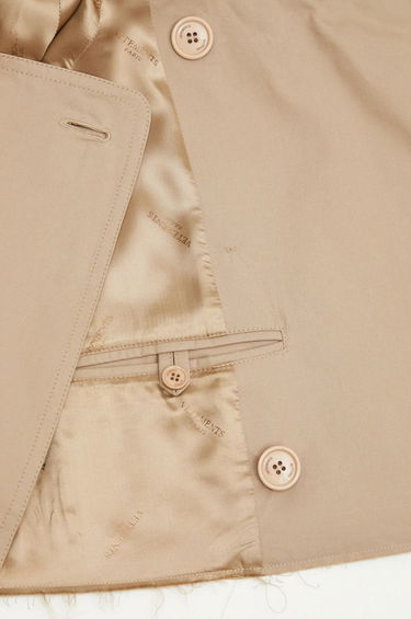 Trenchcoat VETEMENTS VETEMENTS Deconstructed Trench Coat Beige | WA66JA400S, 5