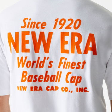 T-shirt New Era New Era Finest Graphic Tee Hvid | 60684381, 4