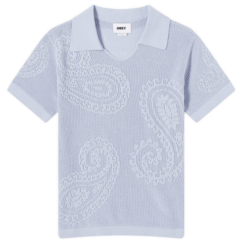 Skjorte OBEY Briana Open Knit Blå | 251000118-HDR