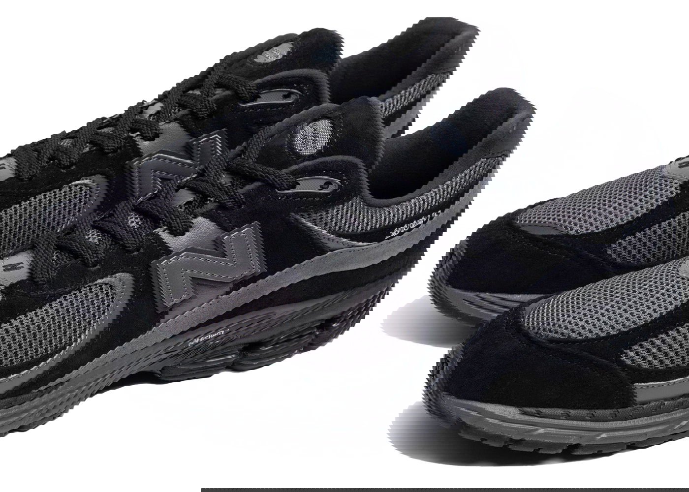 Sneakers og sko New Balance 2002R Black Dark Grey Sort | M2002RBL, 1