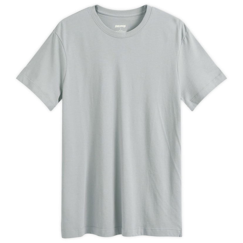 T-shirt SKIMS Classic Cotton T-Shirt Grå | TP-TSH-5701M-PC