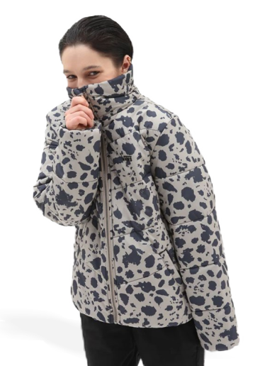 Puffer jakke Vans Foundry Print Puff MTE Jacket Flerfarvet | VN0A7YK6BLK