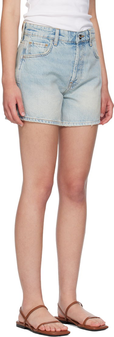 Shorts Anine Bing ANINE BING Dalton Denim Shorts Blå | A-05-0355-WHD24, 4
