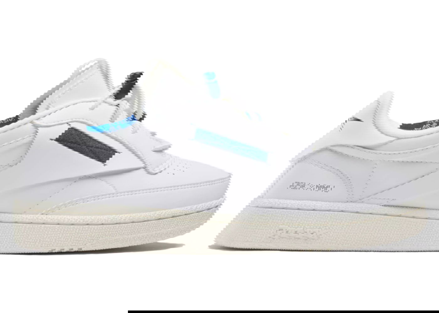 Sneakers og sko Reebok Club C 85 Vegan Milk Makeup White Vector Blue Hvid | 100072089, 0
