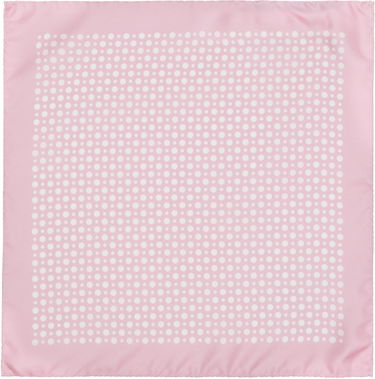 Tørklæde BOSS BECKHAM x BOSS Silk Pocket Square with Dot Print Mørkeblå | 50549107, 2