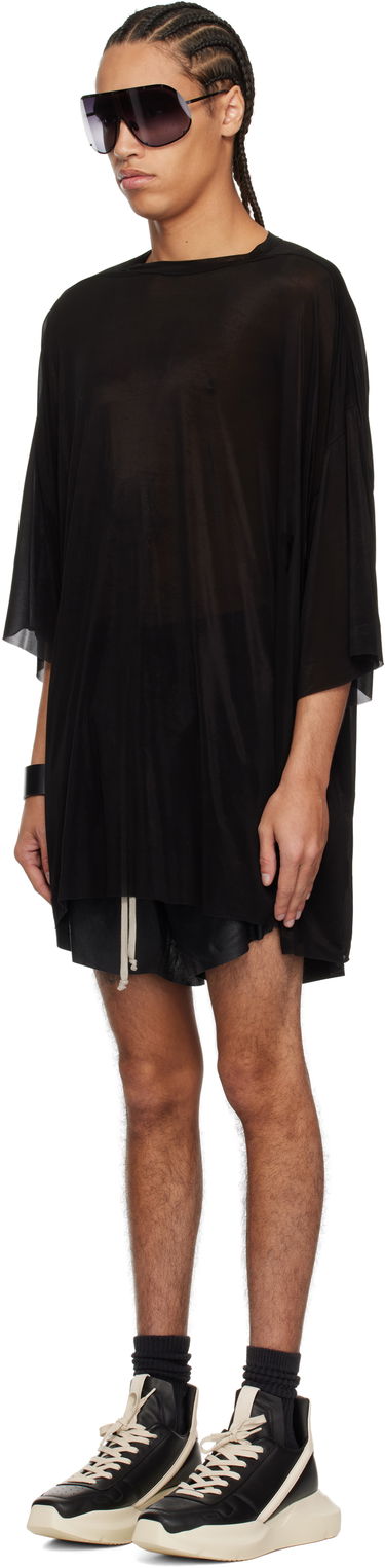 Shorts Rick Owens Rick Owens Hollywood Tommy Sheer T-Shirt Sort | RR01E5283 BZ, 3