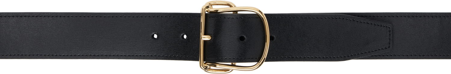 Bælter TOTEME TOTEME Swirl Leather Belt Sort | 252-WAM0046-LE0025, 0