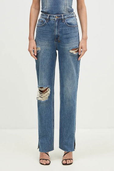 Jeans Ksubi High Waist Ripped Jeans Blå | WFA24DJ001, 0
