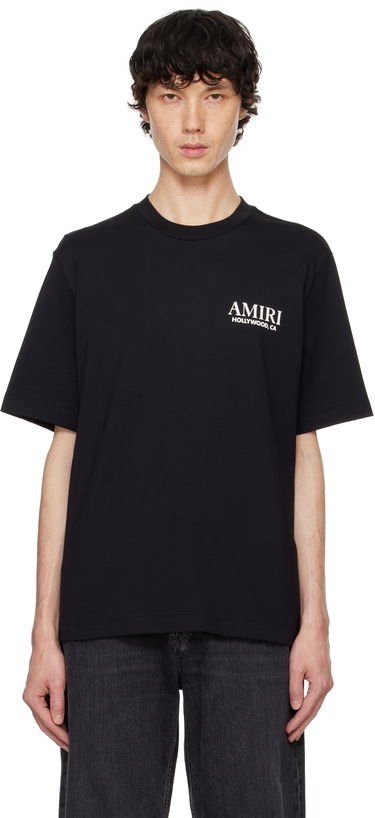 T-shirt AMIRI Stacked T-Shirt Sort | AMJYTE1075, 0