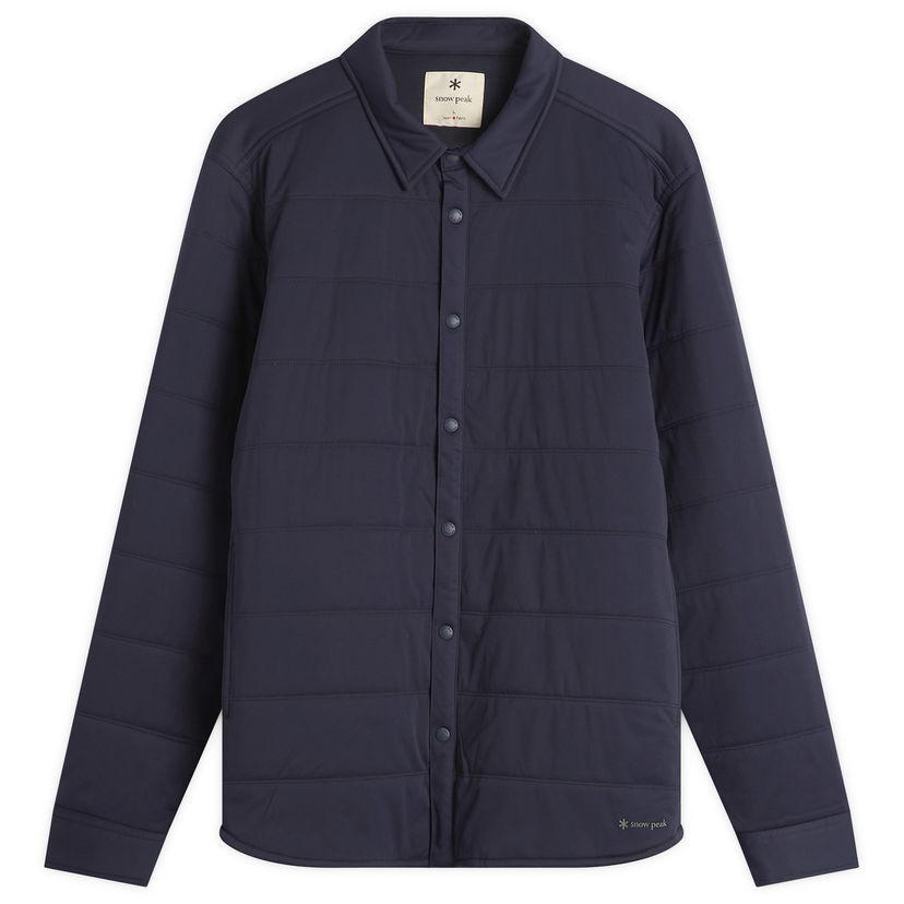 Skjorte Snow Peak Flexible Insulated Shirt Mørkeblå | SW-25AU003-NVY