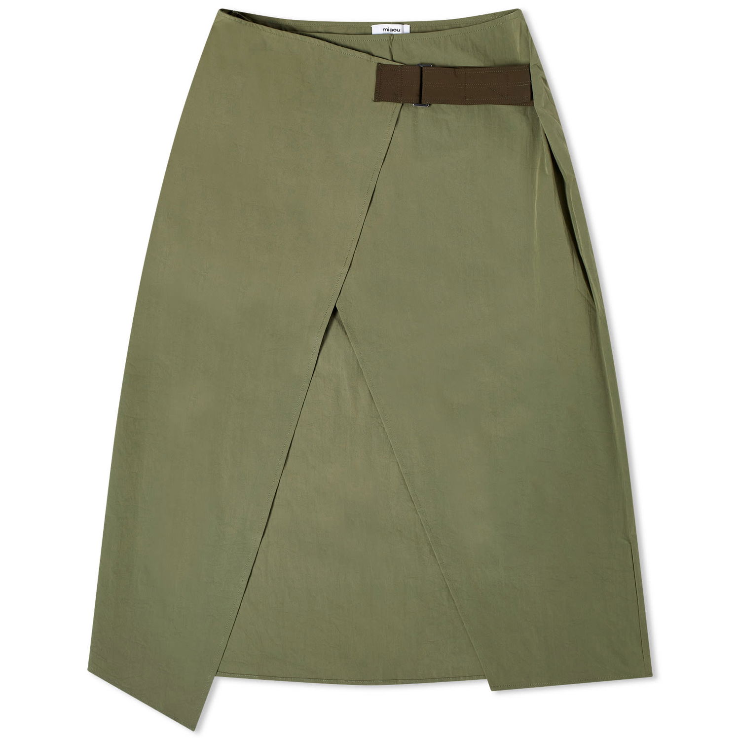 Nederdel Miaou Miaou Solana Midi Wrap Skirt, Size X-Small Grøn | 4053NYLMT, 0