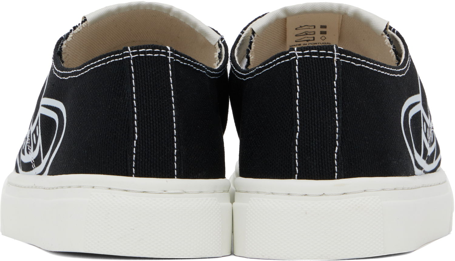 Tøj Vivienne Westwood Vivienne Westwood Low-Top Plimsoll Sort | 75020005M-W015B-, 1