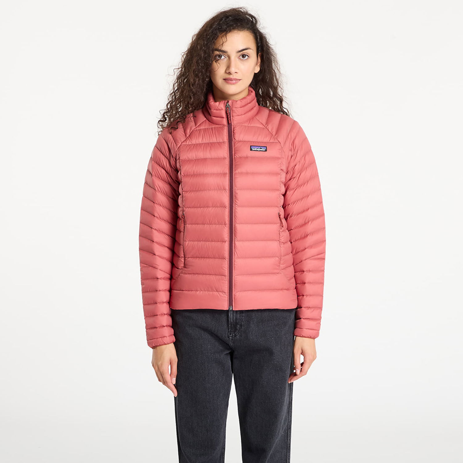 Jakke Patagonia Women's Down Sweater Jacket Lyserød | 84684 PTRE, 0